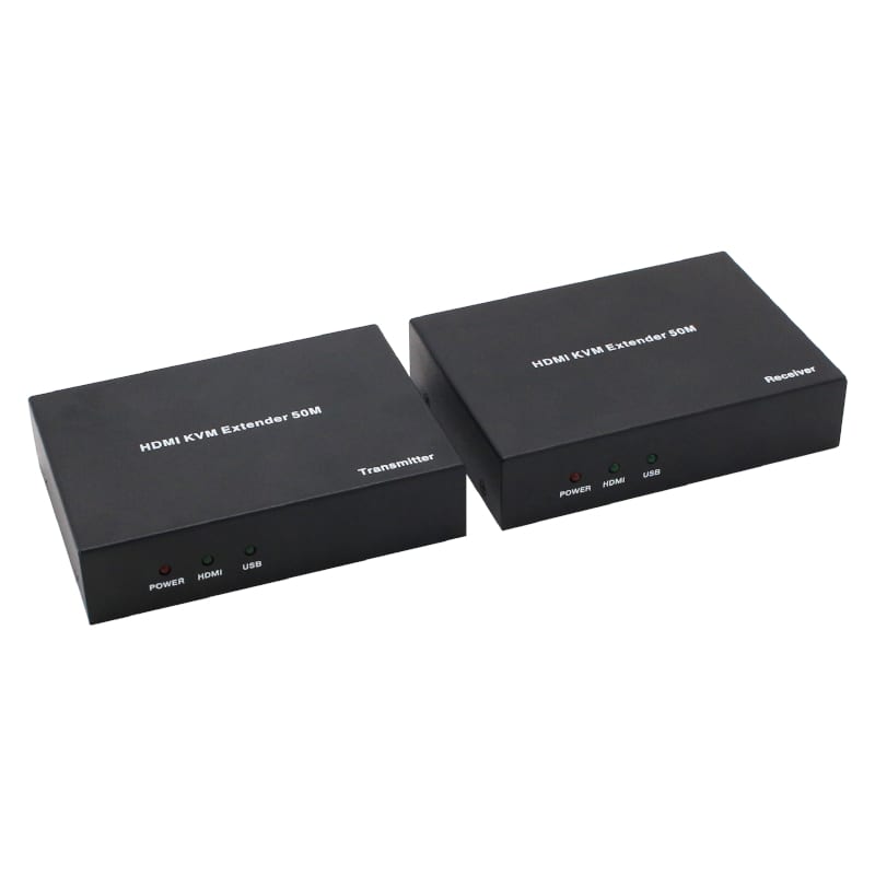 HDCVT HDMI over CAT6 50m KVM Extender for at Bounce Tech