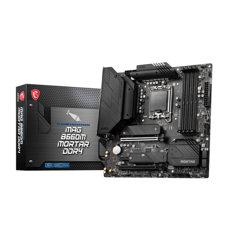 Материнская плата msi b660m mortar ddr4