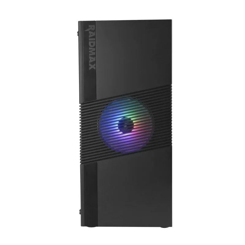 Raidmax H704 ATX | Micro-ATX | Mini-ITX ARGB Sync Mid-Tower Gaming Chassis - Black - Image 2