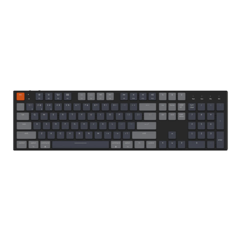 Keychron K5 ANSI Full Size Layout 104 Key - Brown Switch RGB Hot-Swap ...