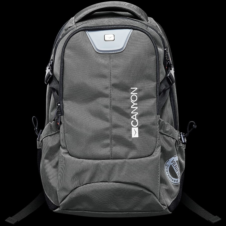 CANYON BP-7 Backpack for 15.6'' laptop, dark gray (Material: 840D Nylon ...