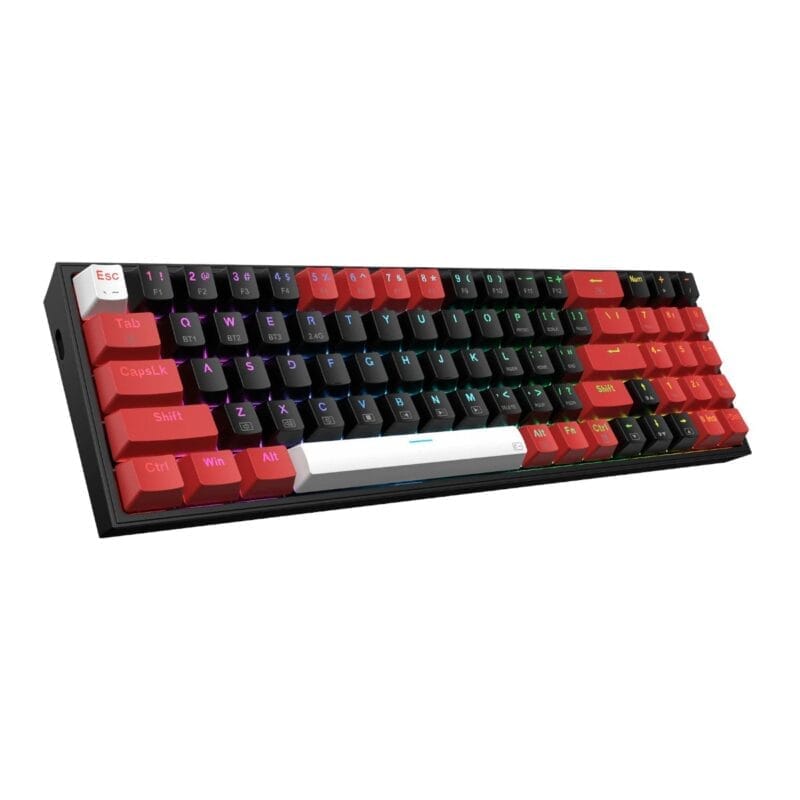 REDRAGON MECHANICAL POLLUX PRO WIRELESS BT|RF GAMING KEYBOARD - Image 2