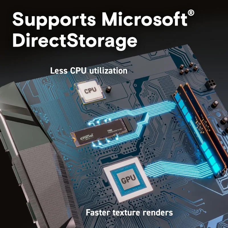 Crucial T500 500GB M.2 NVMe Gen4 NAND SSD - Image 7