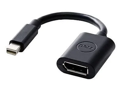 Dell Male Mini DisplayPort to Female DisplayPort Adapter