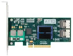 ATTO (ESAS-H608-000) ExpressSAS H608 8-Port Internal 6Gb/s SAS/SATA PCIe HBA