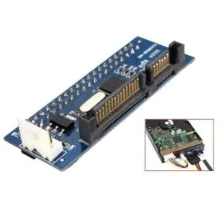 40Pin IDE 3.5" Female to SATA Male Adapter (ATA to SATA) Card Converter