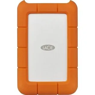4TB LaCie Rugged USB-3, Type-C External Mobile Drive, (OEM Packaged/Not Retail)