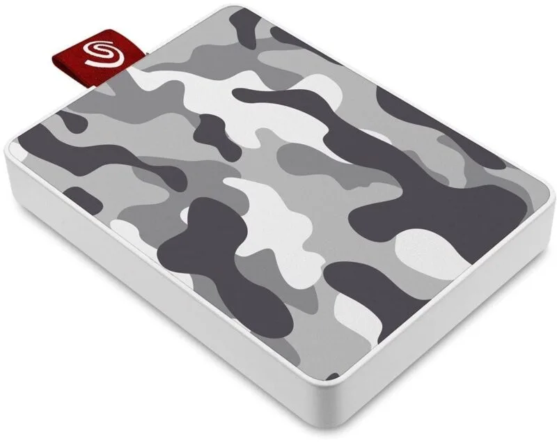 500GB Seagate One-Touch, 2.5", USB 3.0, Portable External SSD HD (Gray Camo)