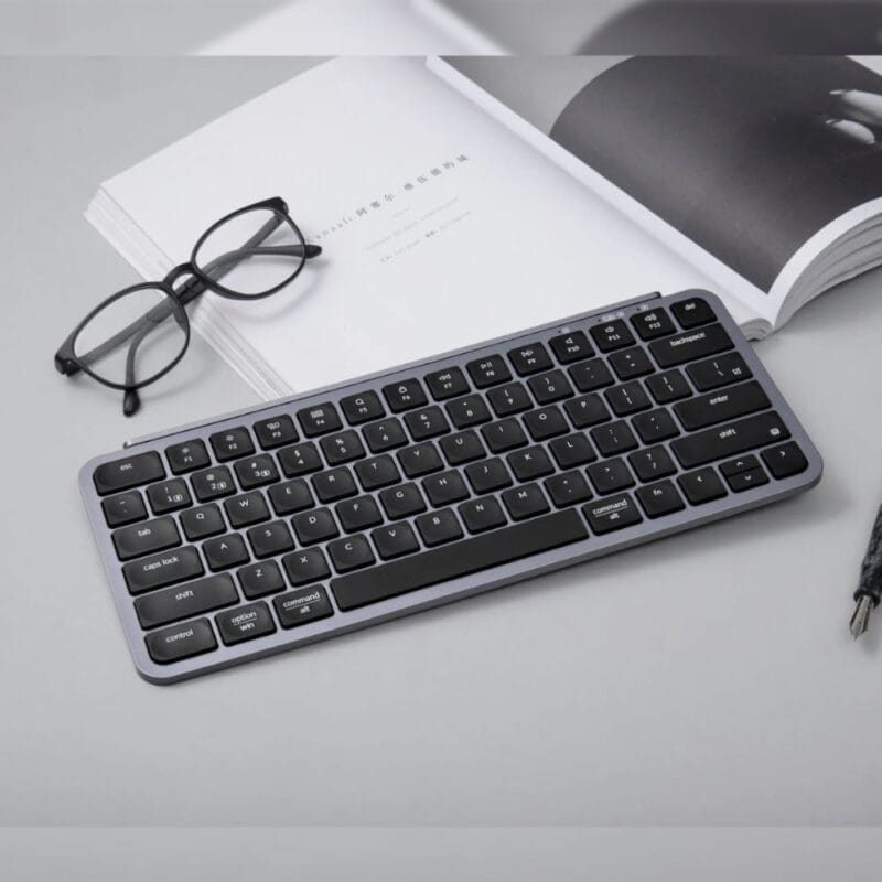 Keychron B1 Pro Ultra-Slim 75% Wireless Keyboard - Space Grey - Image 5