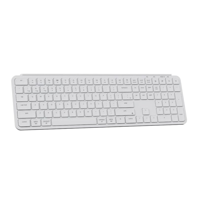 Keychron B6 Pro Ultra-Slim 100% Wireless Keyboard – Ivory White - Image 2