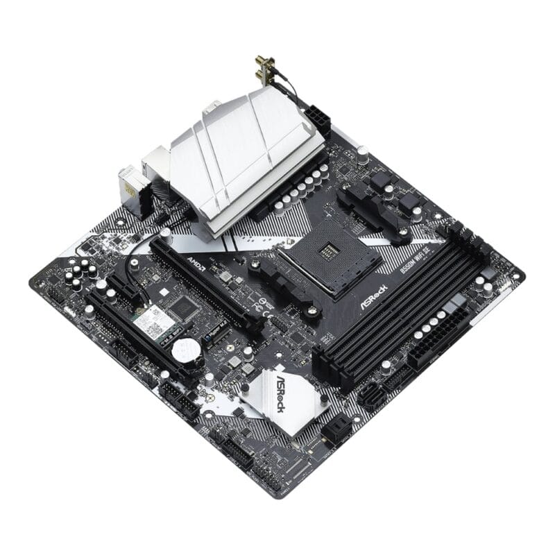 ASRock B550M Wi-Fi SE AMD AM4 m-ATX Motherboard - Image 3