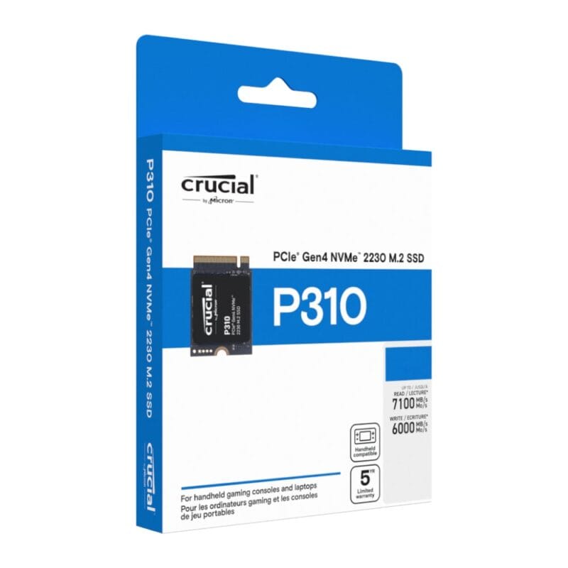 Crucial P310 1TB Gen4 M.2 2230 NVMe 3D NAND SSD - Image 7