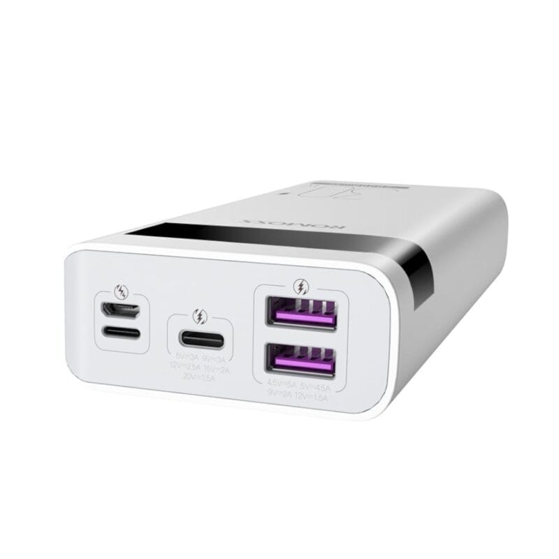 Romoss Sense 6PS Pro 20000mAh 30W Fast Charge Power Bank - White - Image 4