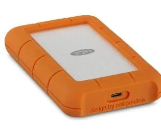 4TB LaCie Rugged ,USB-C and USB 3.0 External Hard Drive, (OEM Packaged/Not Retail)