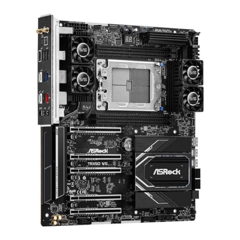 ASRock TRX50 WS AMD TR5 EATX Gaming Motherboard - Image 3