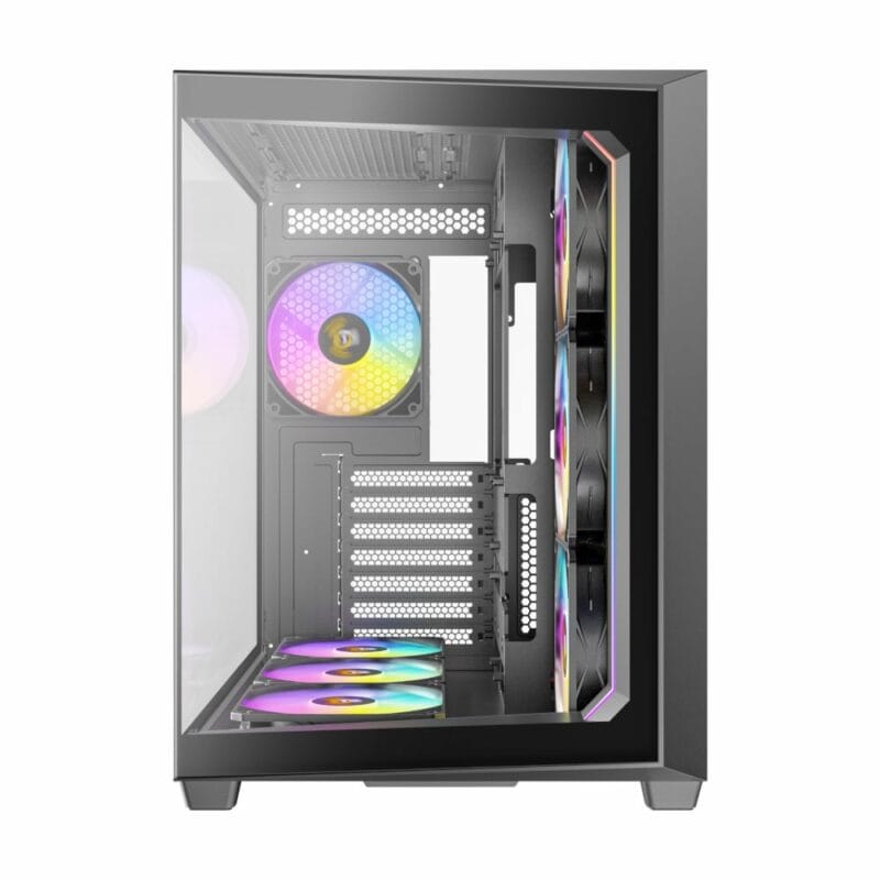 Antec C5 ARGB ATX DUAL Mid Tower Gaming Chassis – Black - Image 3