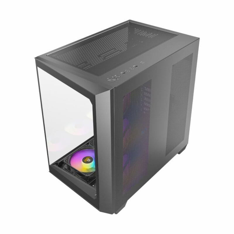 Antec C5 ARGB ATX DUAL Mid Tower Gaming Chassis – Black - Image 6