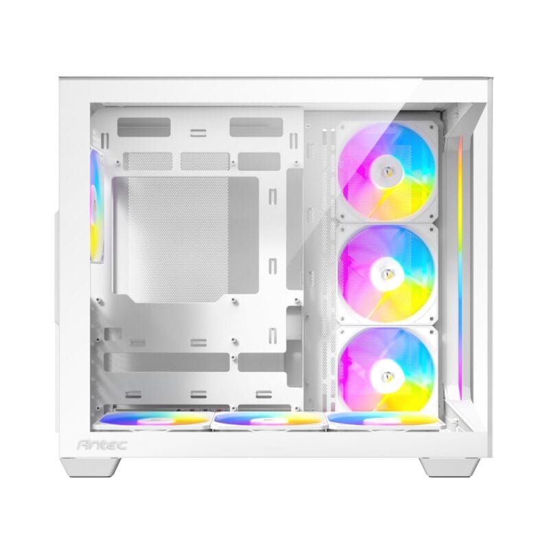 Antec C5 ARGB ATX DUAL Mid Tower Gaming Chassis – White - Image 5