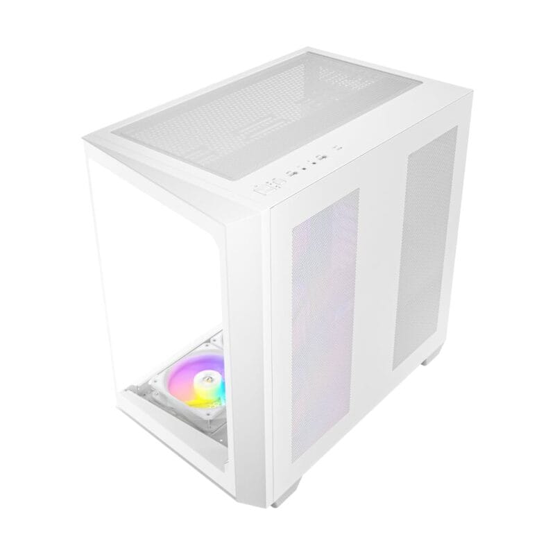 Antec C5 ARGB ATX DUAL Mid Tower Gaming Chassis – White - Image 6