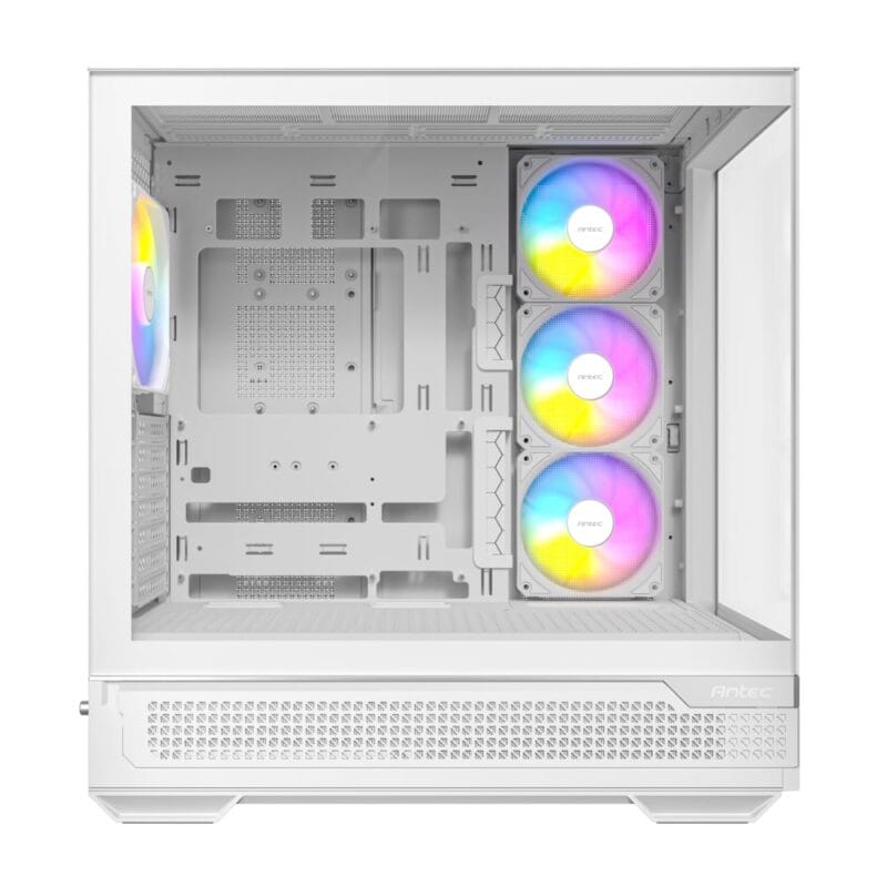 Antec C7 ARGB ATX Mid Tower Gaming Chassis – White - Image 2