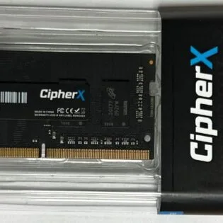 8GB CipherX Professional Series, DDR4 (3200Mhz) SODIMM CL16, Notebook Memory Module (Lifetime Warranty)