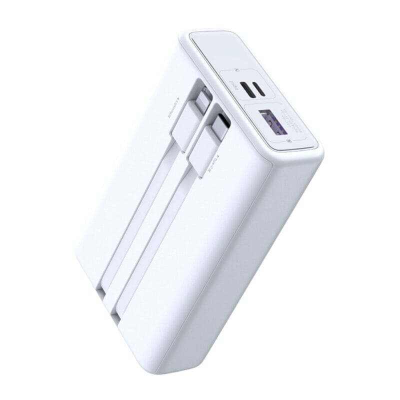 Romoss PAC10 10000mAh 20W Fast Charge Power Bank – White - Image 4