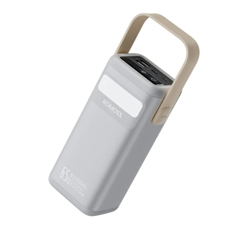 Romoss PMT40 EZCarry Pro 40000mAh 65W Fast Charge Power Bank - Silver - Image 2