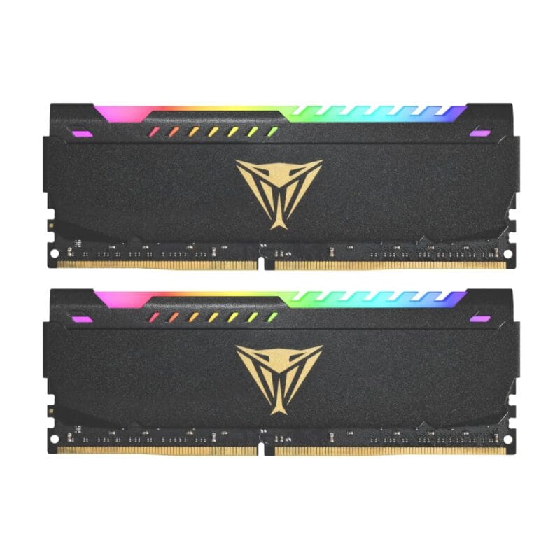 Patriot Vipersteel 32GB KIT (2x16GB) 3600MHz DDR4 Desktop Gaming Memory RGB