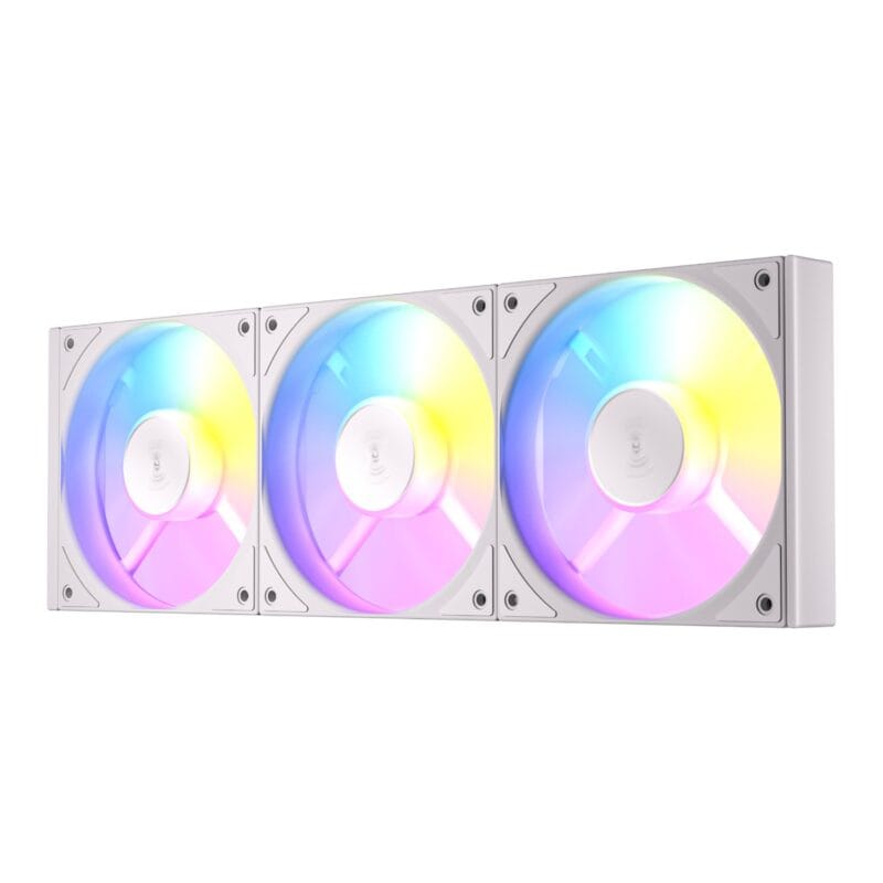 Antec Connect 120 Reverse ARGB PWM Fan 3 Pack – White - Image 4