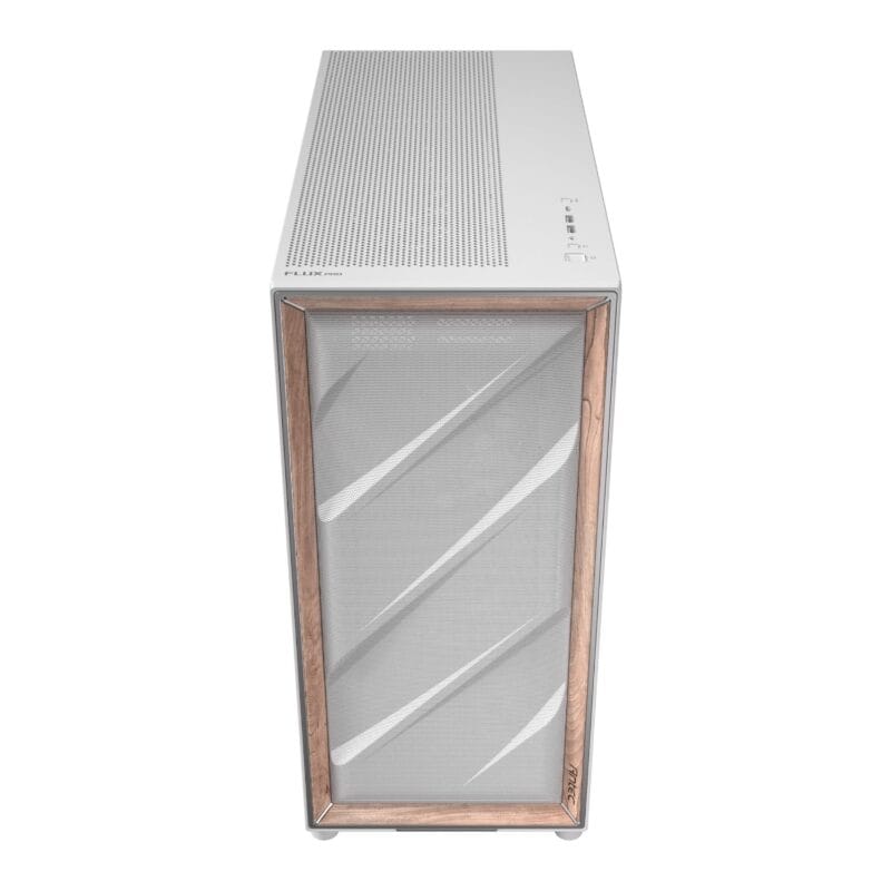 Antec FLUX PRO E-ATX Mid Tower Gaming Chassis – White - Image 4