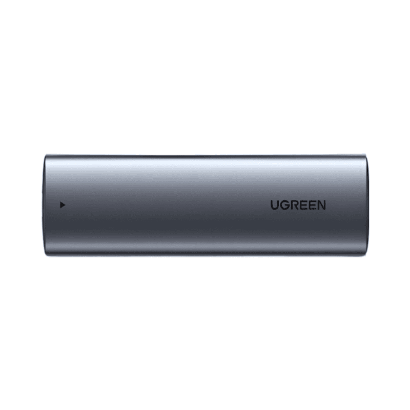 UGREEN CM400-10902 Type-C to M.2 M-KEY PCIe NVMe SSD Enclosure - Silver - Image 2