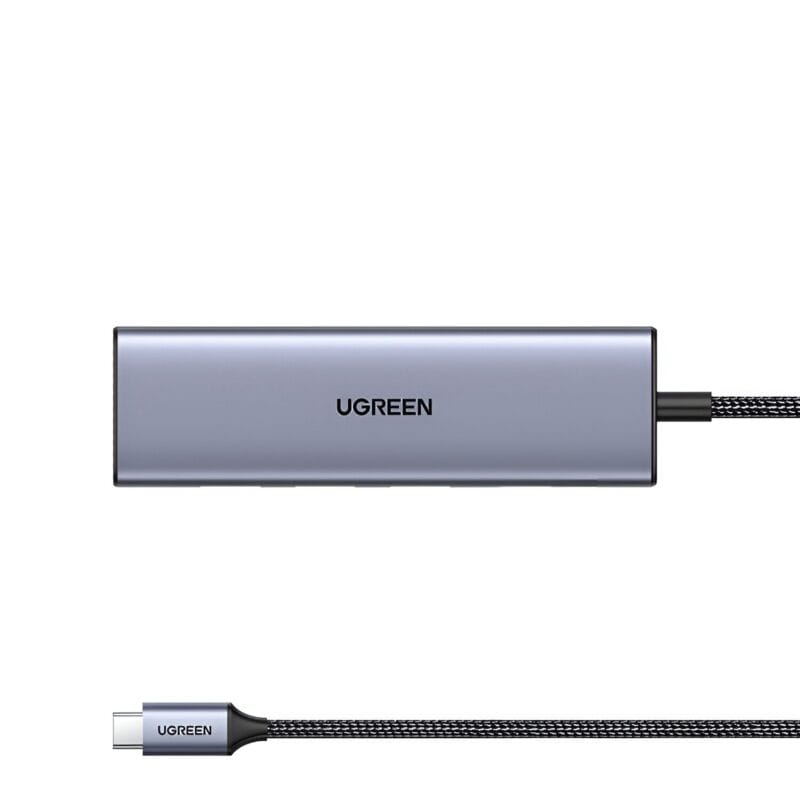 UGREEN Revodok 5-in-1 Hub | Type-C to 4K HDMI (CM511-15596) - Silver - Image 3