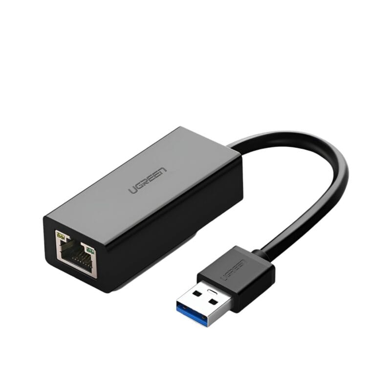 UGREEN CM111 USB-A 3.0 to Gigabit Ethernet Adapter - Black