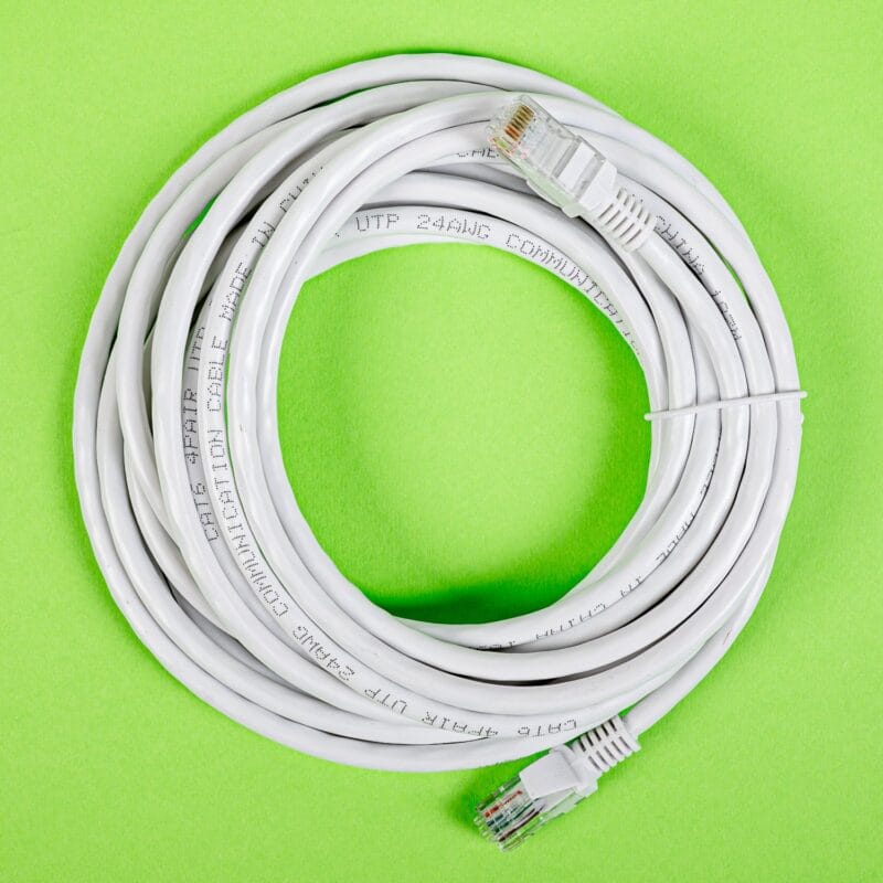 Gizzu Cat6 UTP Fly Lead Ethernet Network Cable 5m – White - Image 5