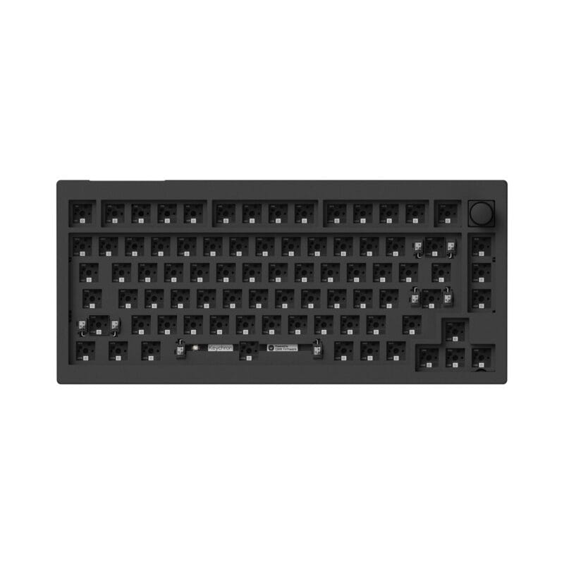 Keychron V1 Max QMK/VIA Wireless Custom Mechanical Keyboard | BROWN Switches – Black - Image 4