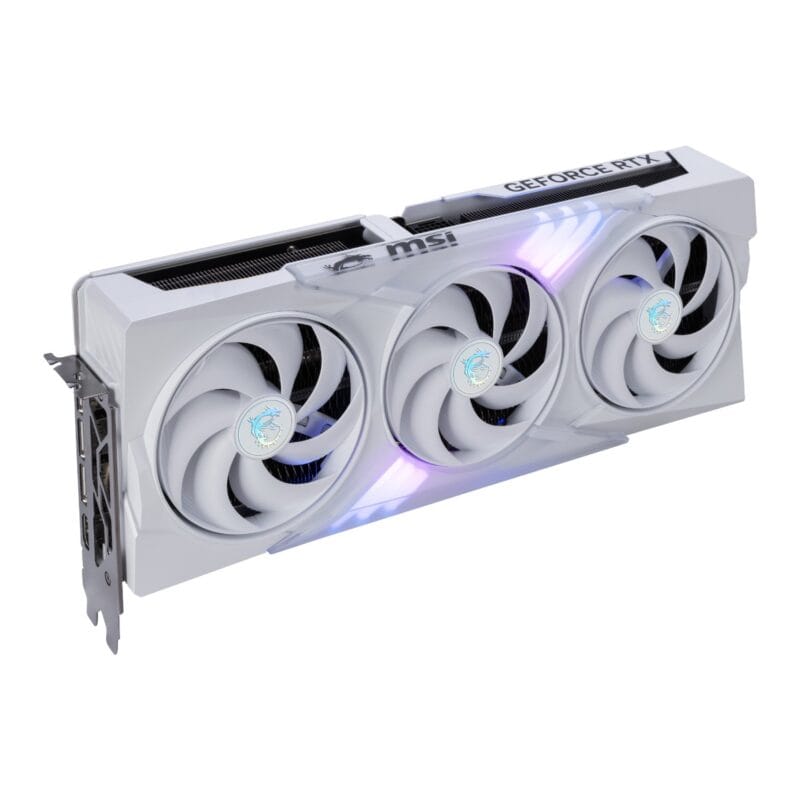 MSI GeForce RTX 5080 GAMING TRIO OC 16G Graphics Card - White - Image 3