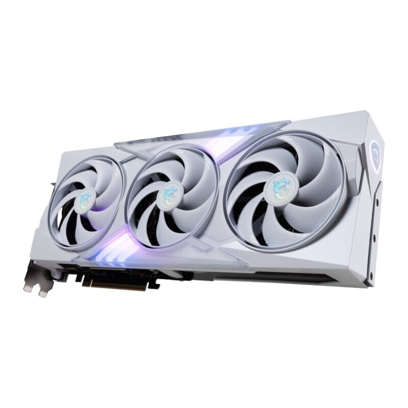 MSI GeForce RTX 5080 GAMING TRIO OC 16G Graphics Card - White - Image 4