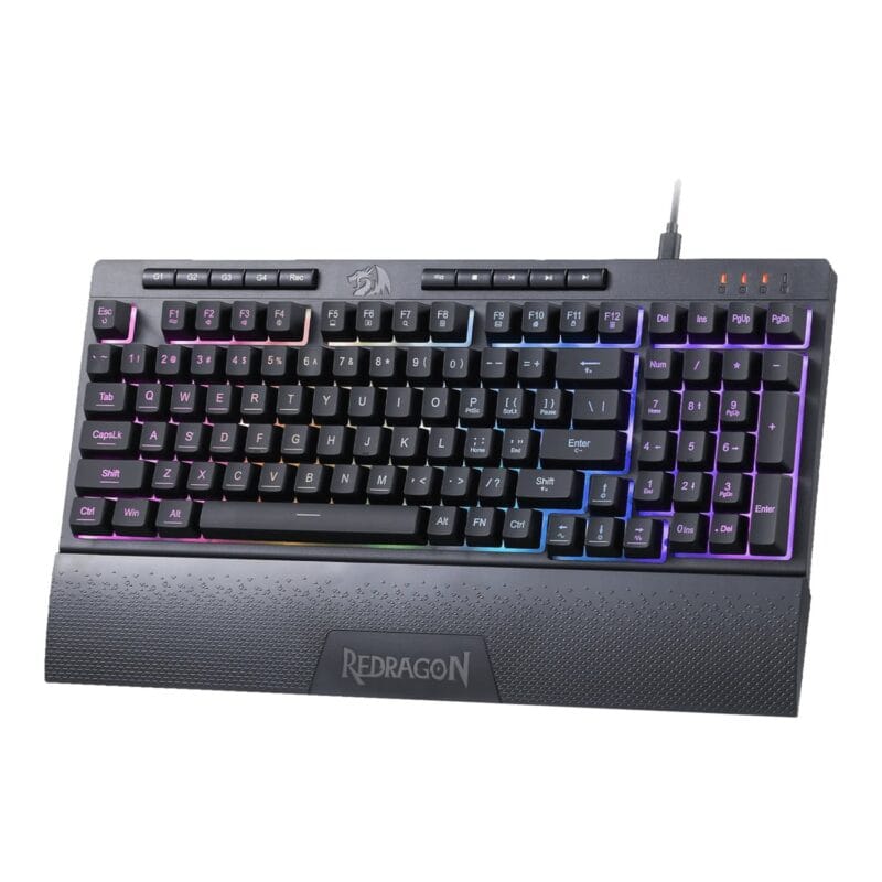 Redragon RYLO S141 Membrane Gaming Keyboard and Mouse Wired Combo - Image 2