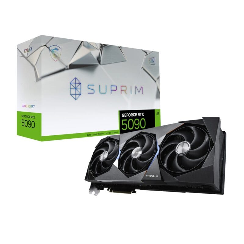 MSI GeForce RTX 5090 SUPRIM SOC 32GB Graphics Card