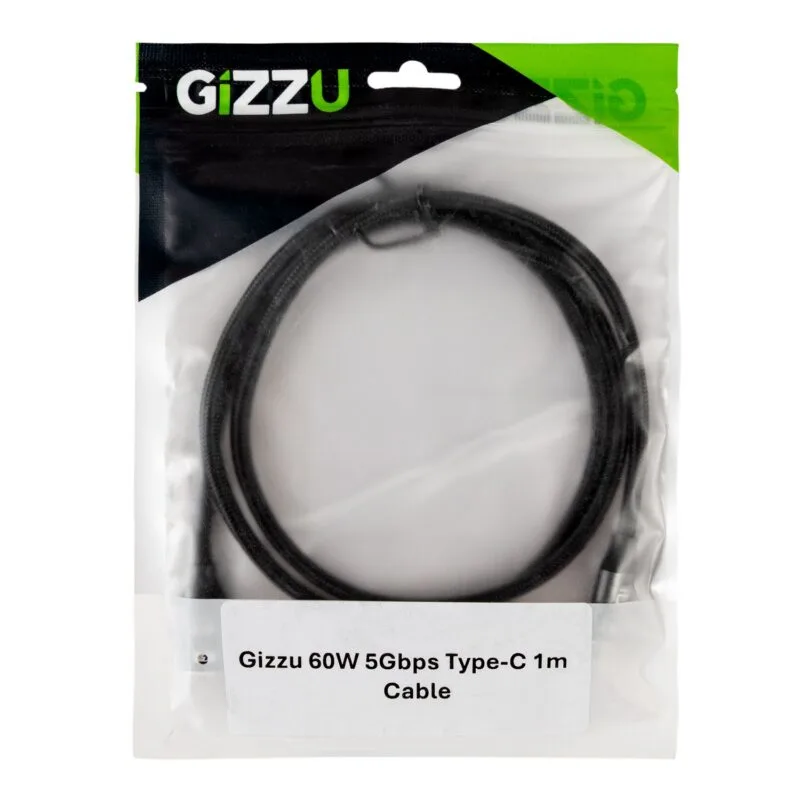 GIZZU 60W 5Gbps Type-C 2m Cable - Image 4
